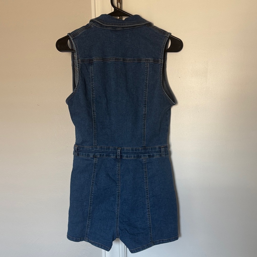 Windsor Blue Denim Jumpsuit - Picture 3 of 3